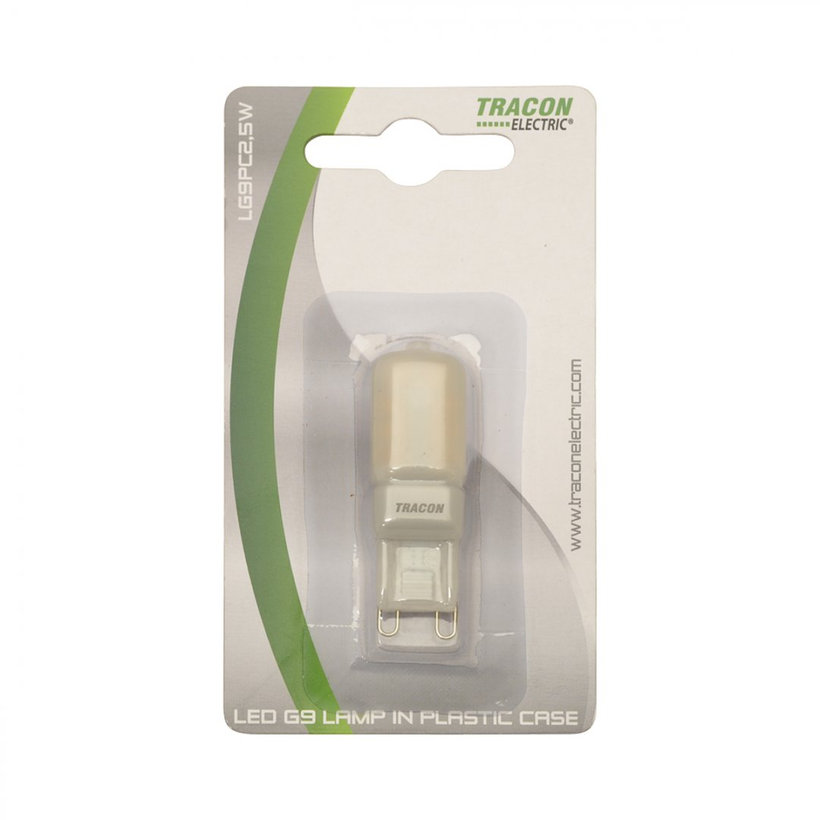 LED žárovka 2,5W G9 - teplá bílá