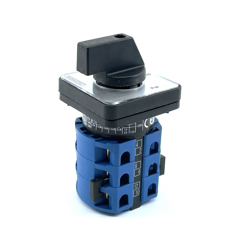 Reverzační vačkový přepínač 25A