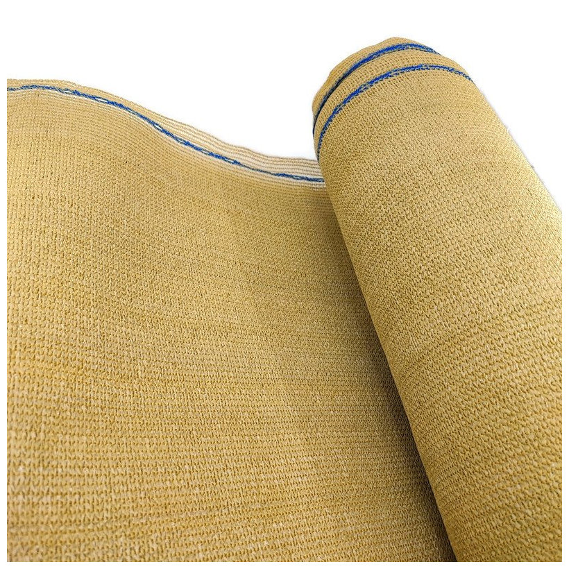 Stínící síť pískově žlutá 95% - délka 25m - výška 2m