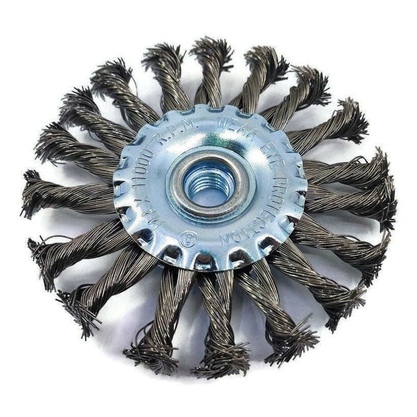 Kartáč okružní copánkový M14-115mm