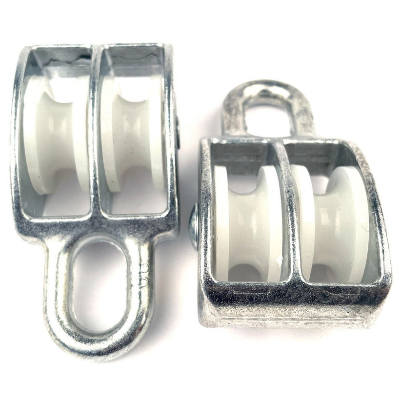 Kladka dvoukolečková pevná 20 6/20mm