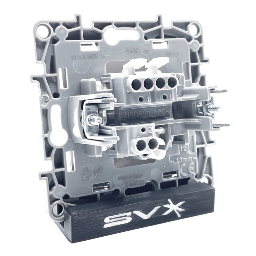 Niloé vypínač č.1 bílý