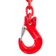 Řetězový závěs oko-hák tř 80 se zkracovačem (0,5 m, 2000 kg, 8 mm)