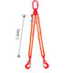 Textilní závěs OKO-2 HÁK 7000/5000 kg, 6 m