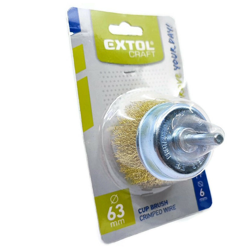 Kartáč hrníčkový vlnitý se stopkou 63x0,3mm