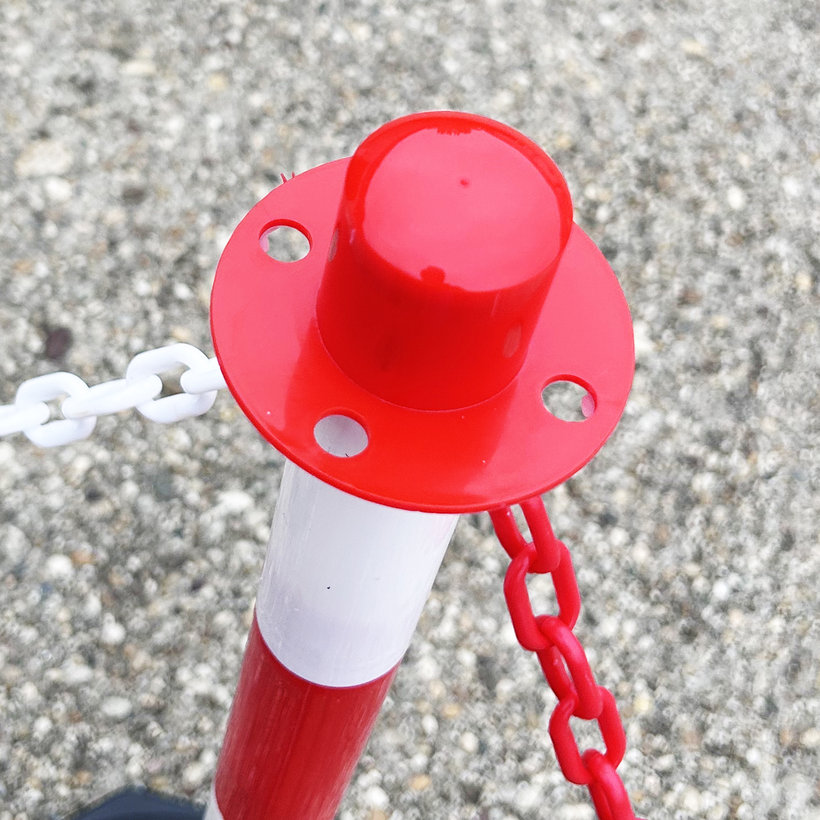 Silničářský podstavec červeno-bílý 90cm