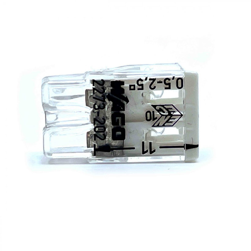 Spojovací svorka bezšroubová - 2 vodičů