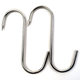 Nerezový hák řeznický 80 mm