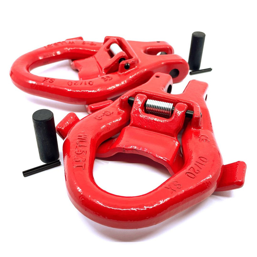 Kontejnerový hák tř 80 červený 5,3T