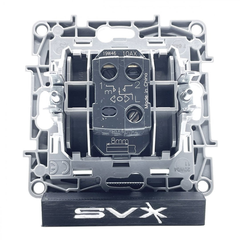 Nilo žaluziový vypínač bílý