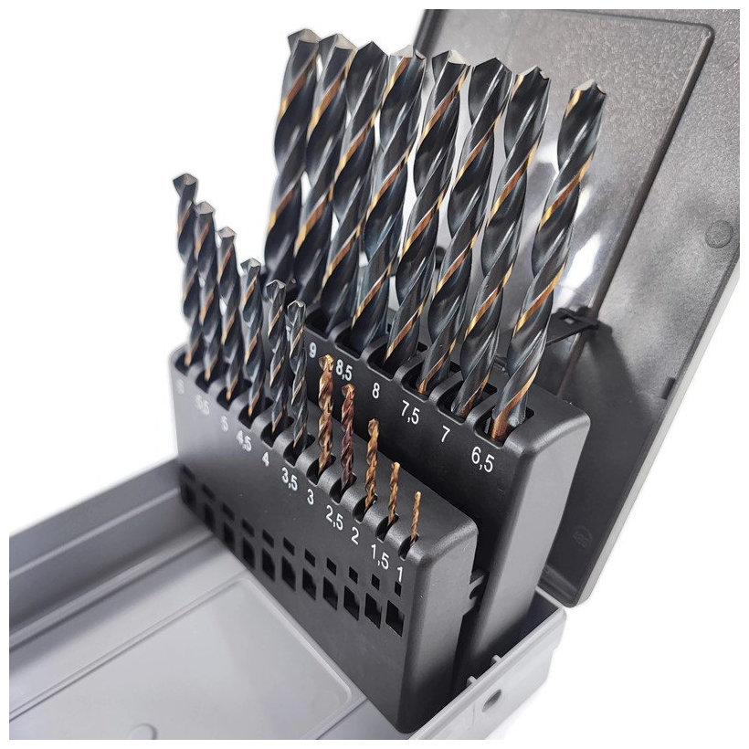 Sada vrtáků do kovu Sprint Master - 19dílna