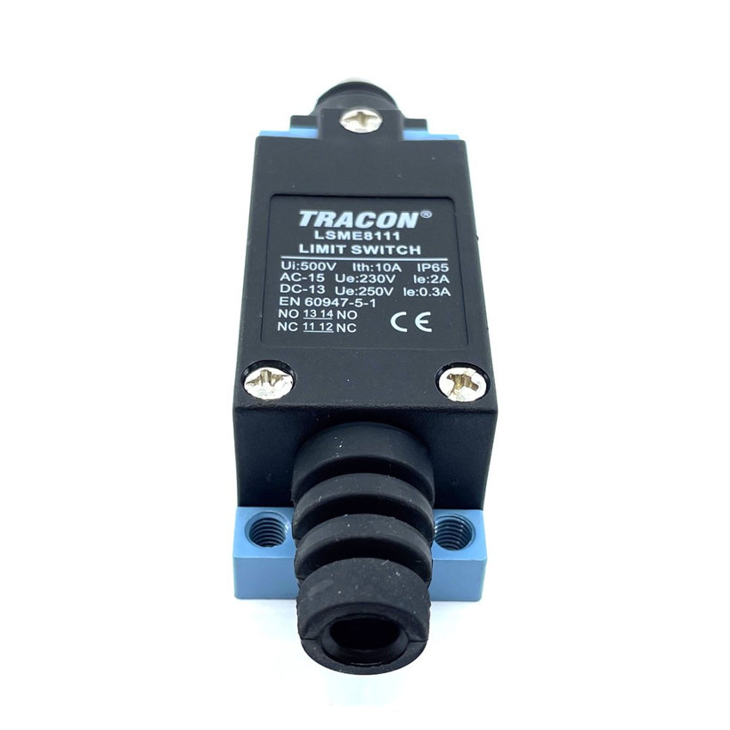 Koncový spínač s kovovým čepem