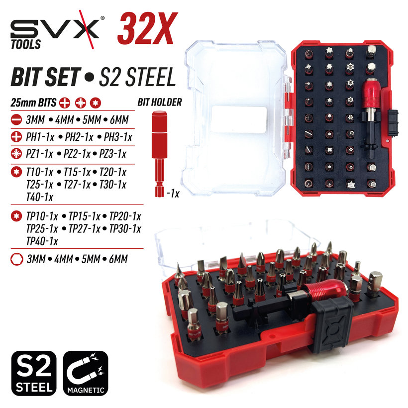 Sada bitů 32 dílná