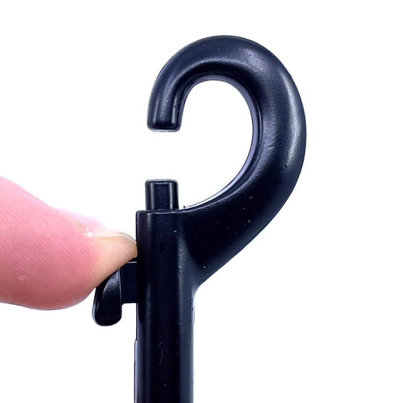 Karabina otočná černá 55x10mm