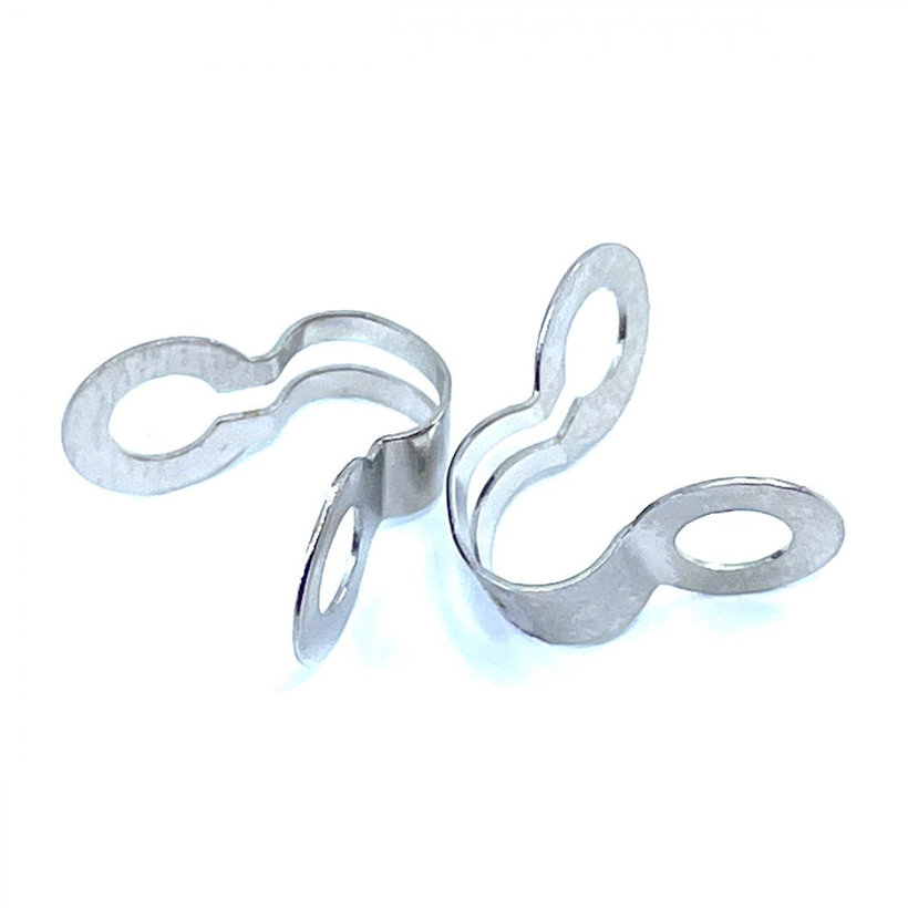 Koncovka na kuličkový řetěz poniklovaný 3,2-3,6mm