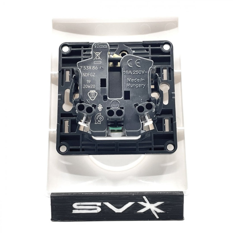 Valena LIFE dvojzásuvka bílá