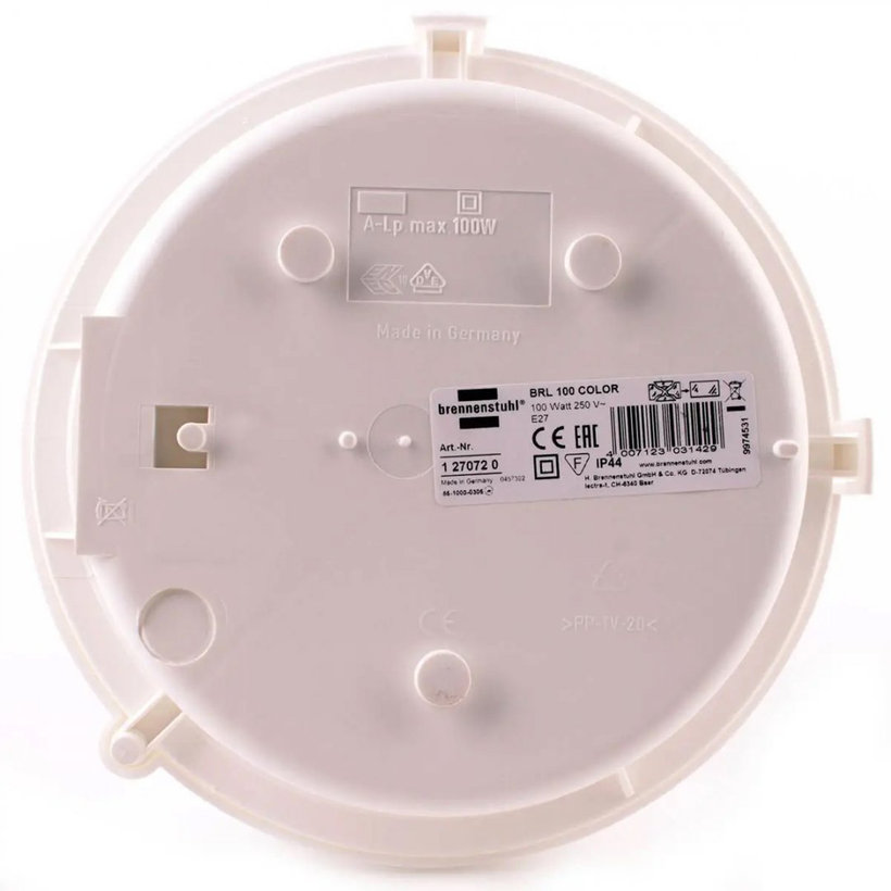 Kruhové svítidlo bílé