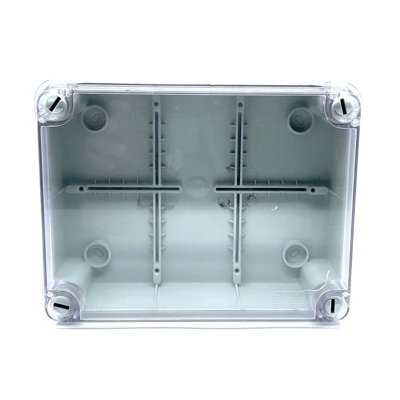Montážní krabice IP67 s průhledným víkem 250x200x90mm