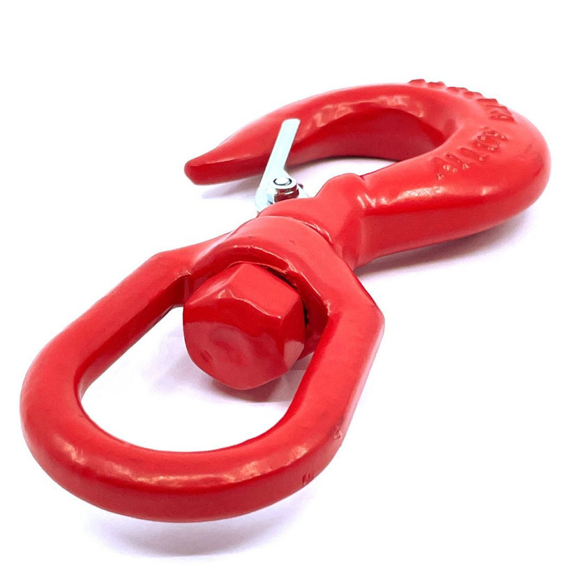 Otočný hák červený 1500kg