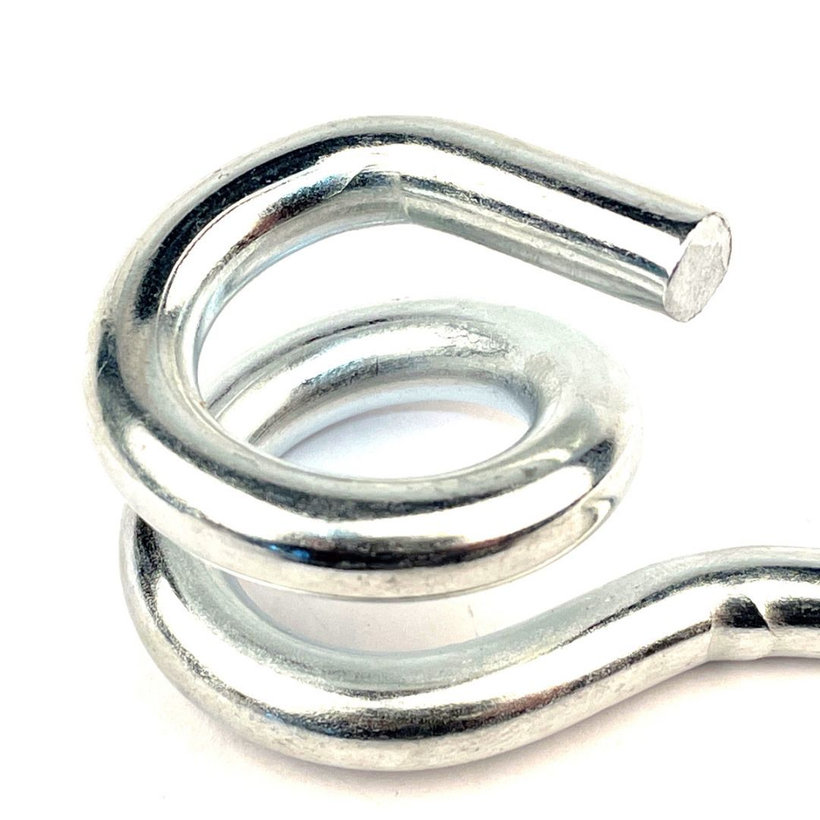 Hák houpačkový dvojitý s vrutem Zn 7,8x120mm