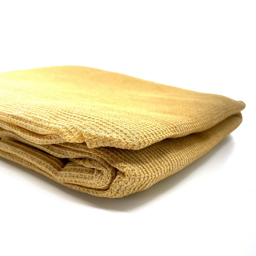 Stínící plachta béžová 5x5x5 m