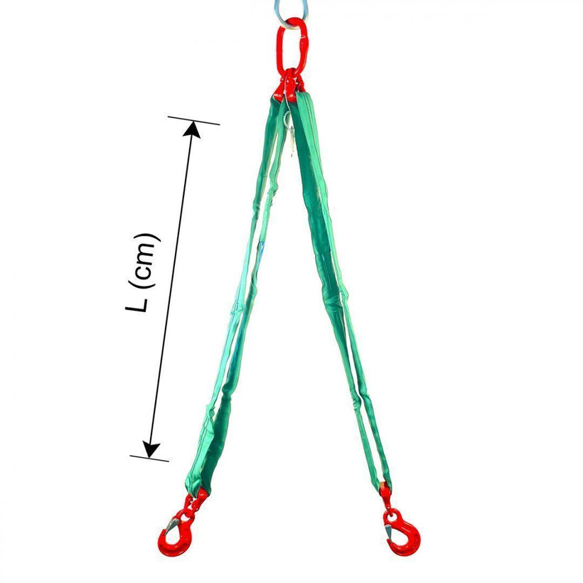 Textilní závěs OKO-2 HÁK 2800/2000 kg, 4 m