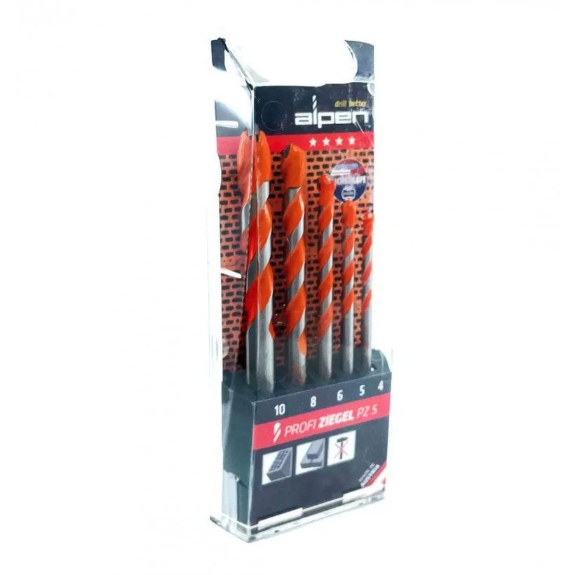 Sada vrtáků Brick PZ5-5dílná