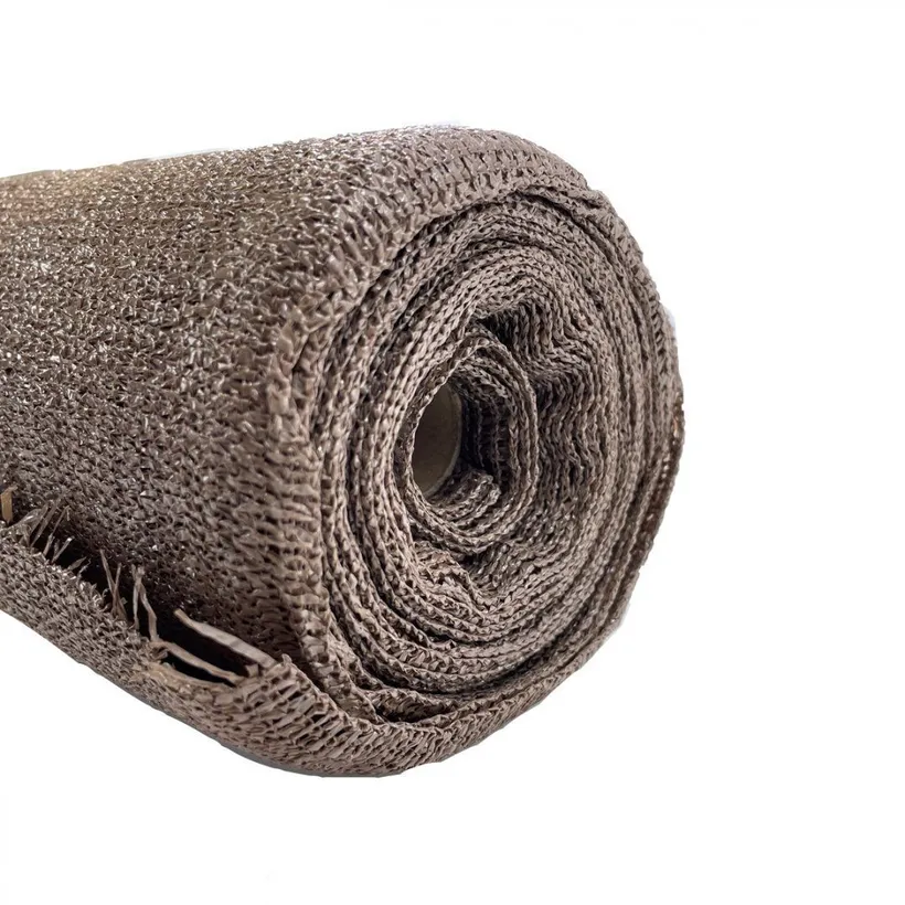 Stínící síť hnědá 95% - délka 10m - výška 2m