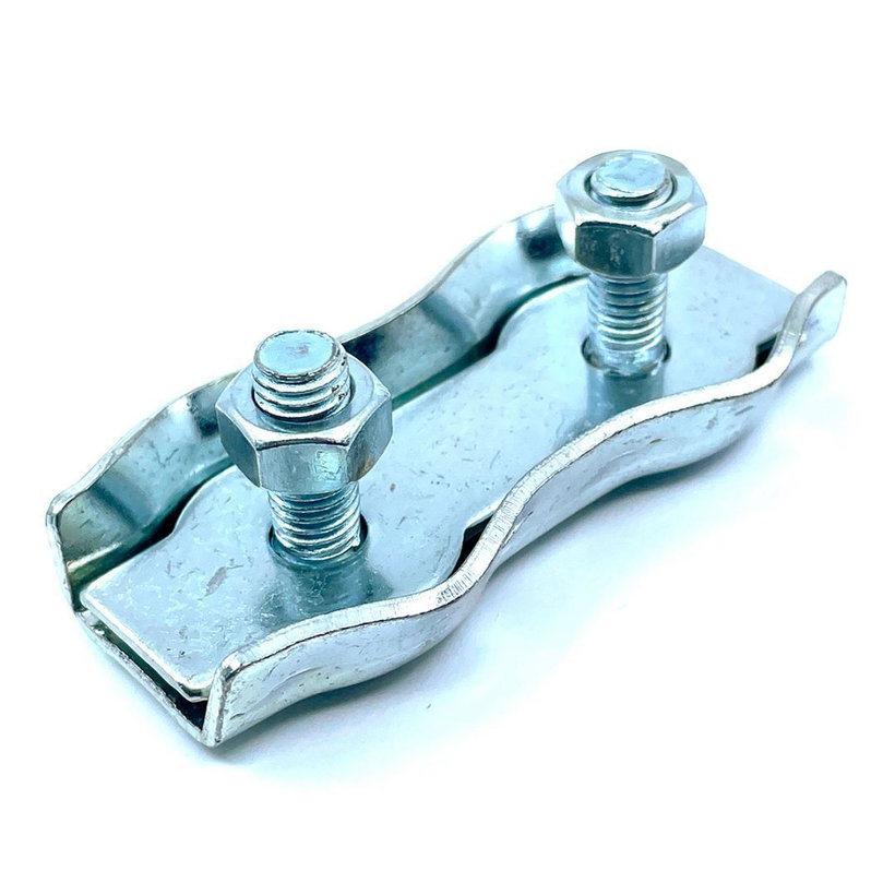 Lanová svorka DUPLEX pozinkovaná 4 mm