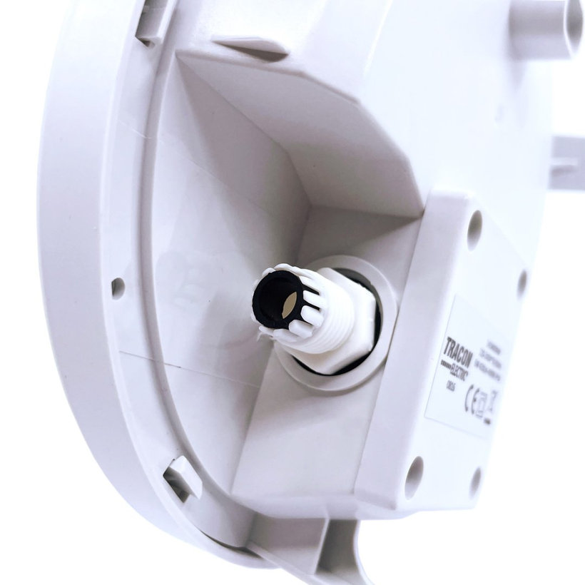 Plastové chráněné LED svítidlo - kruhové