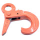 Samozajišťovací hák s okem tř 100 oranžový 8mm