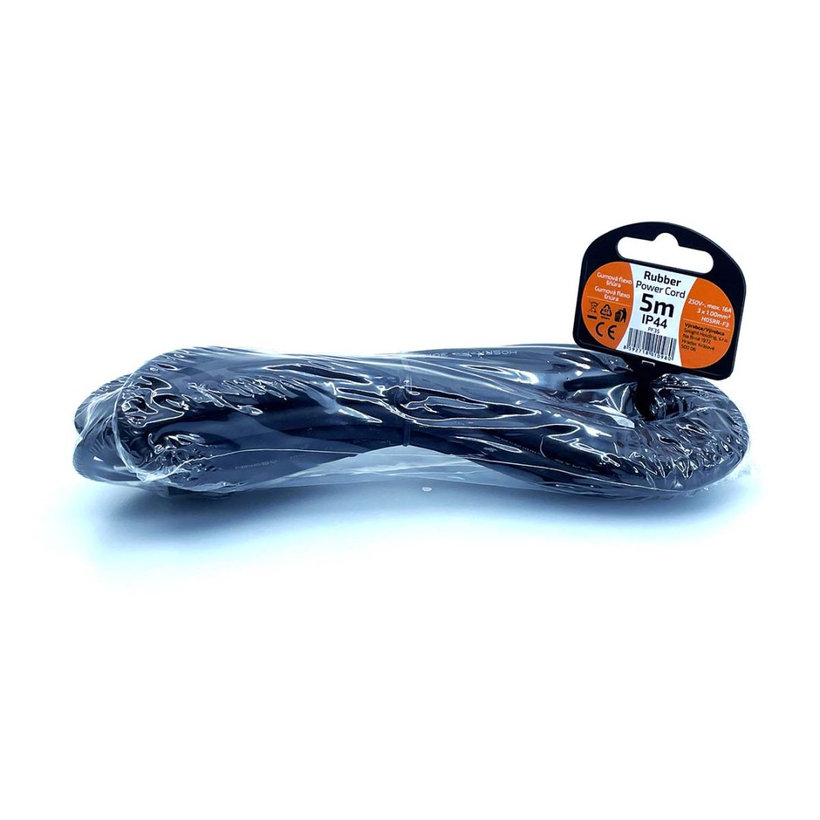 Flexo šňůra 5m 3x1 gumová H05RR-F3 černá