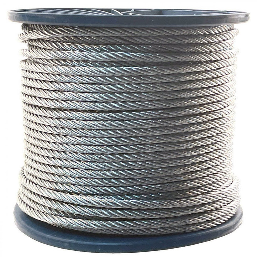 Ocelové lano DIN 3053 1x19 3mm