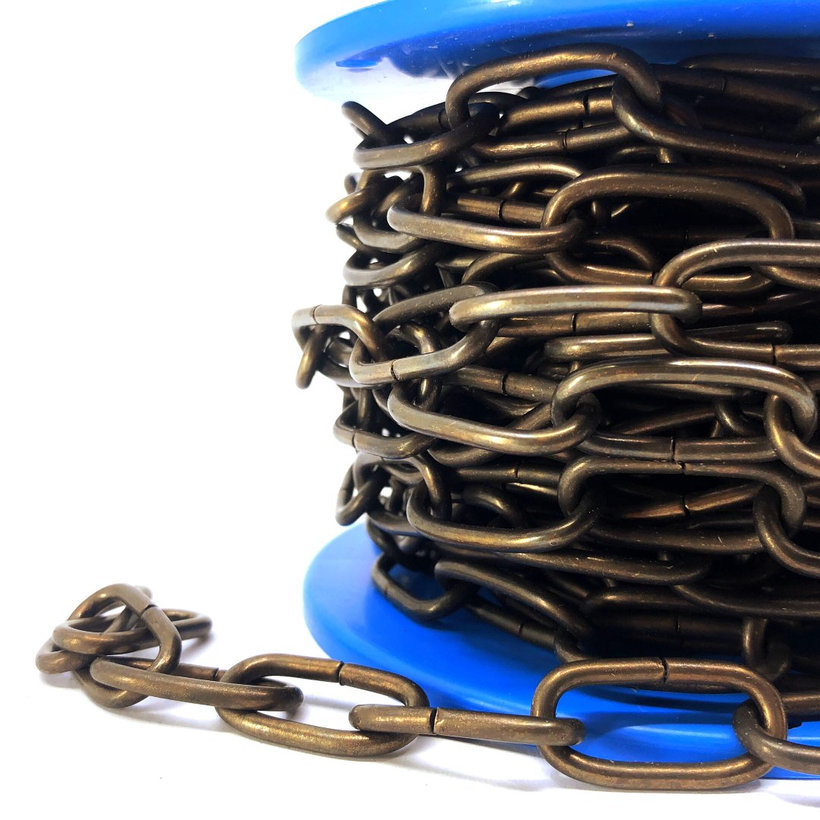 Řetěz ozdobný/brunýr.mosaz 2,3mm