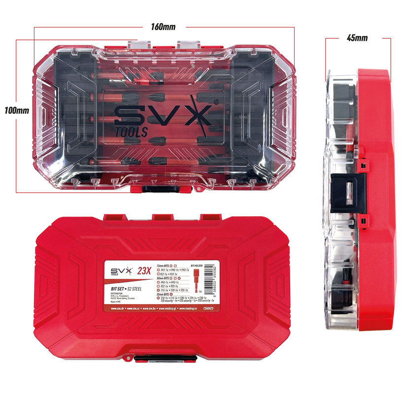 Sada bitů 23 dílná