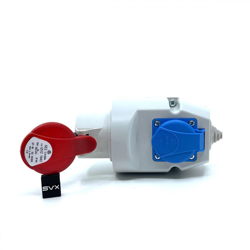 Zásuvka nástěnná IZVZ 1643 16A 4p + 230V