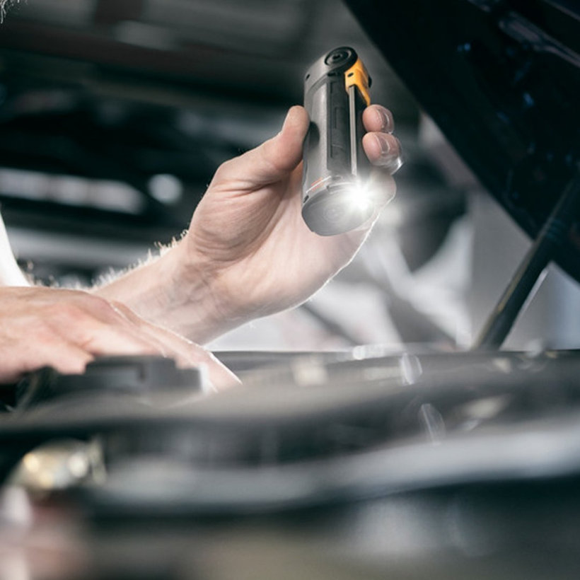 Akumulátorová LED ruční lampa SANSA 400 A