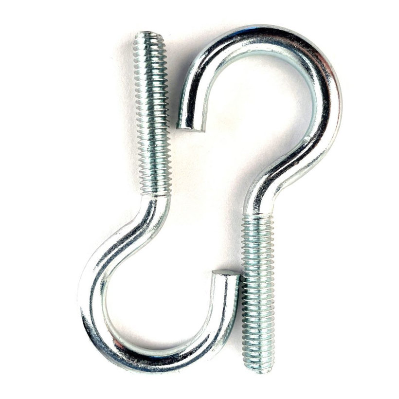 Hák se závitem pozinkovaný M5x60