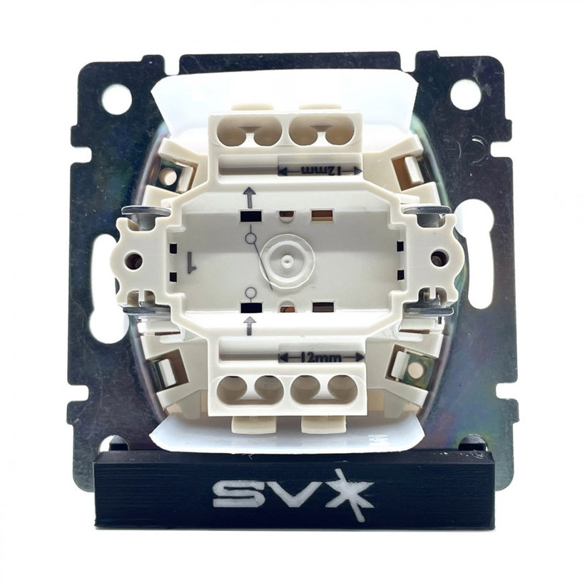 Valena vypínač č.1 IP44 bílý