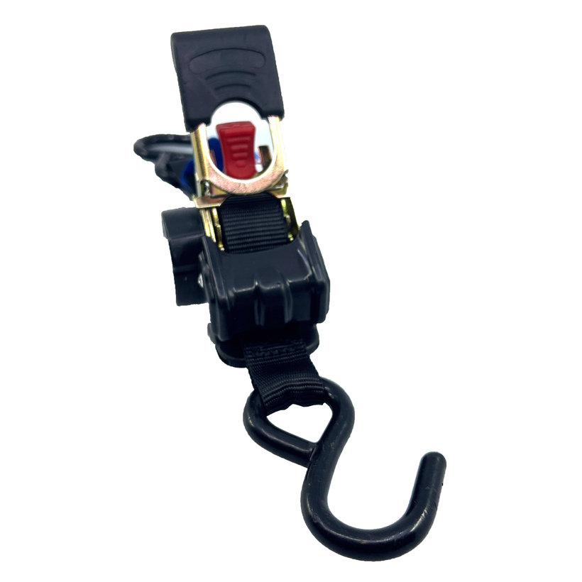 Samonavíjecí upínací pás / kurtna / s navíječem a háky 3M