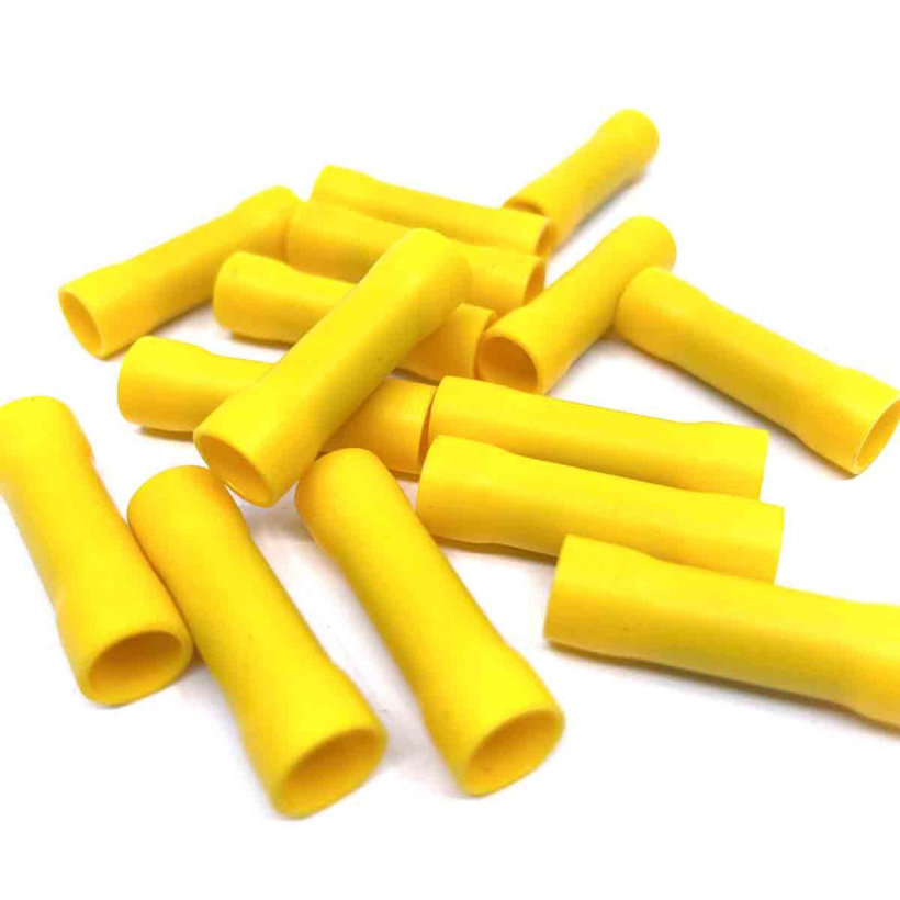 Izolovaná Cu lisovací spojka žlutá 6mm²