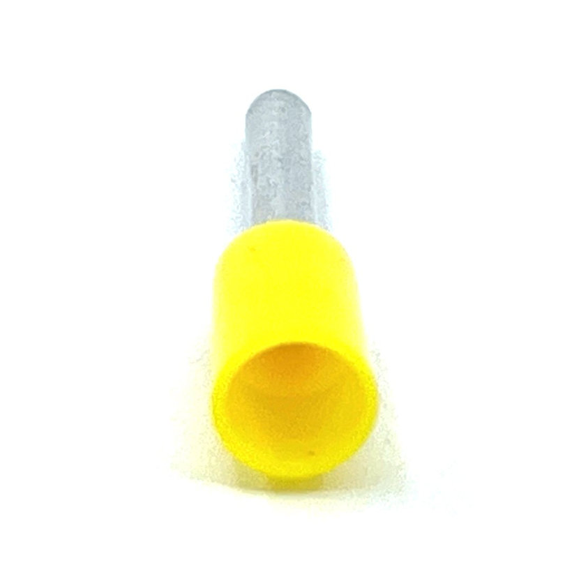 Izolovaná kabelová dutinka žlutá 1mm²