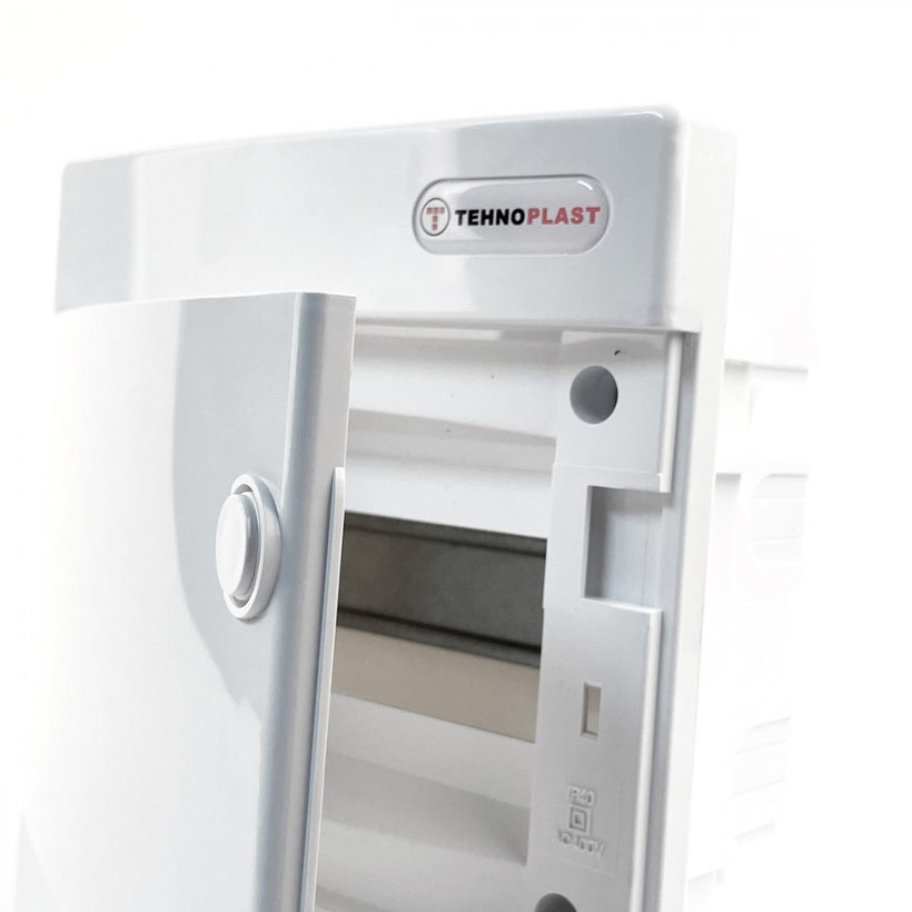 Rozvodnice zapuštěná bílá U8 - C/N 211x232x99mm