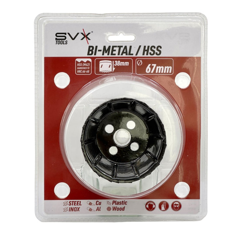 Bimetalová korunka 67mm