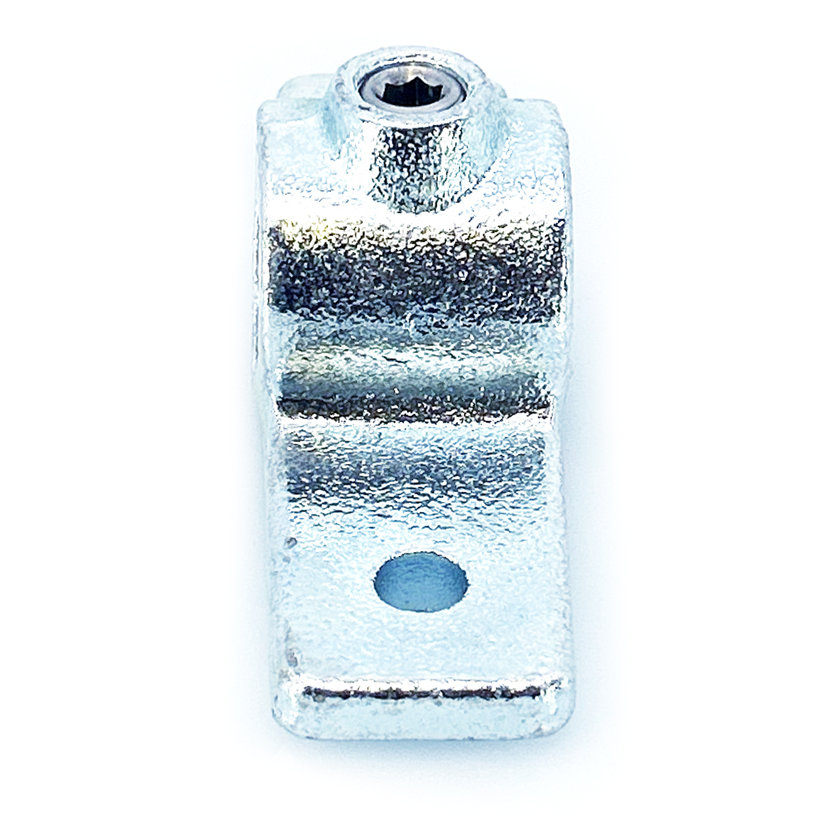 Konektor na zeď 27 mm - pozinkovaný