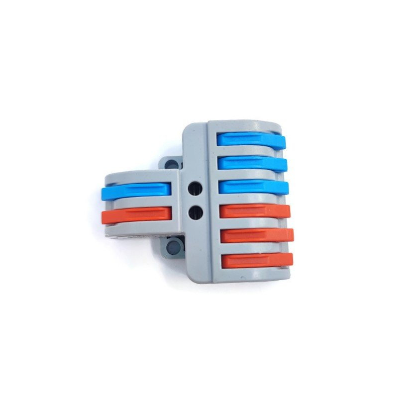 Spojovací svorka pružinová vícepólová - 8 vodičů