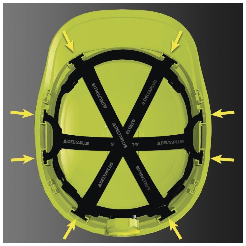 Bezpečnostní přilba DIAMONDVI bílá