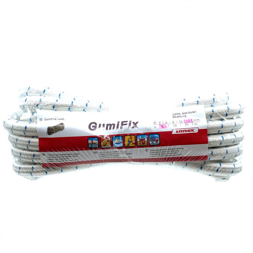 Gumolano s opletem 5m 12mm