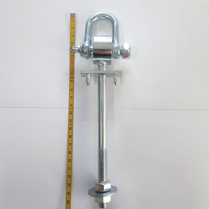 Houpačkový hák se třmenem D zn M12x155mm