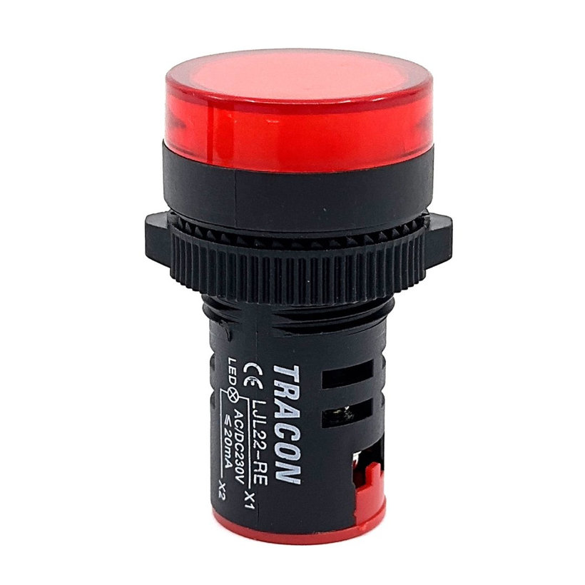 Kontrolka LED červená